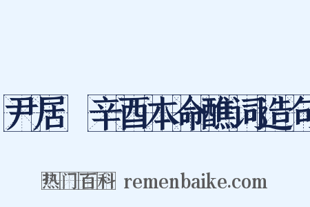 尹居纮辛酉本命醮词造句是什么意思的图片